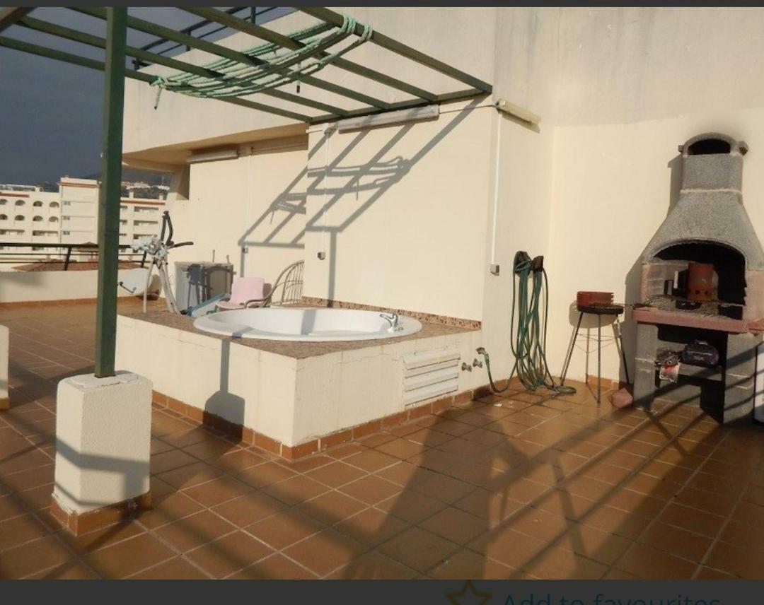 Atico 3 Habitaciones Benalmadena Costa Con Jacuzzi Y Barbacoa Privado Exteriör bild